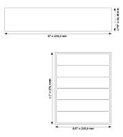 8&Prime; x 1.75 &Prime;